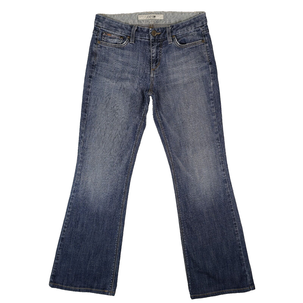 Joes Jeans Womens 27 Bootcut Flare Mid-Rise Medium Wash Blue Denim JWD252